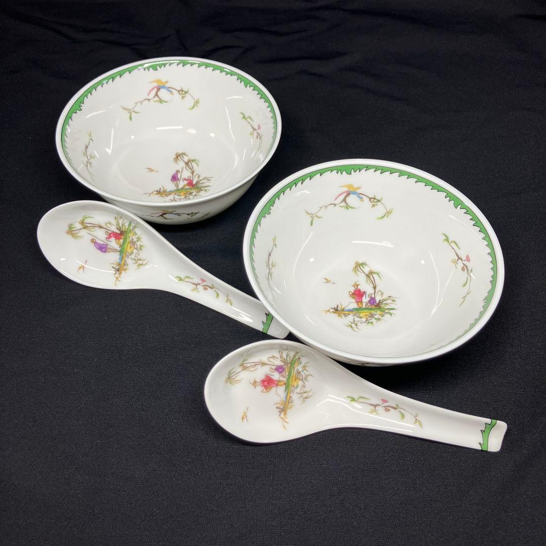 レイノー シキオン レンゲ 2 ボウル 2 № 5 № 6 美品 レア 未使用