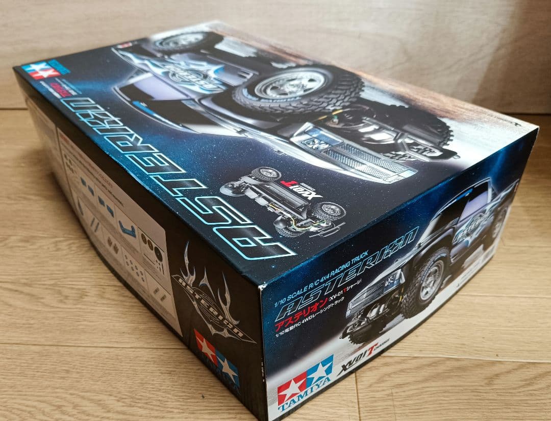 絶版未組立品!1/10RC アステリオン （XV-01Tシャーシ） 58552