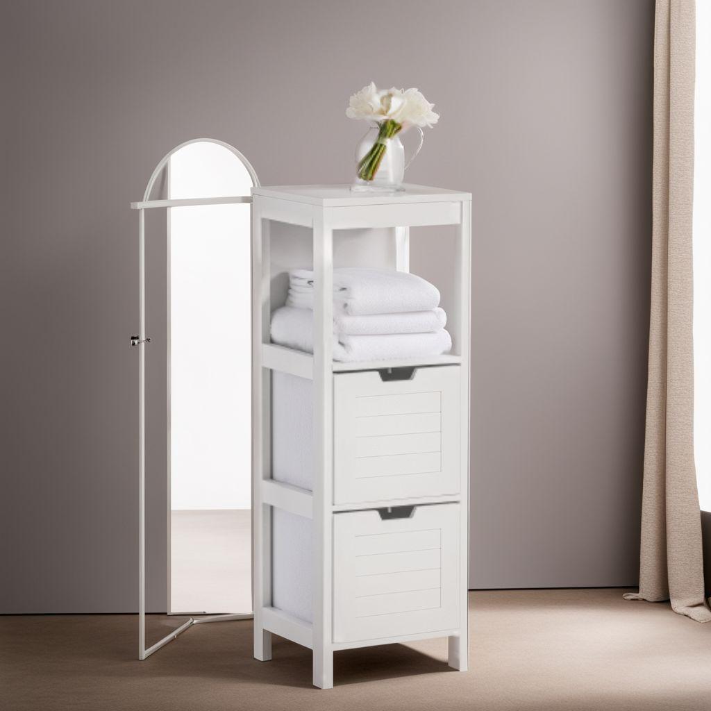 隙間収納ラック　北欧デザイン　キッチン　キャビネット