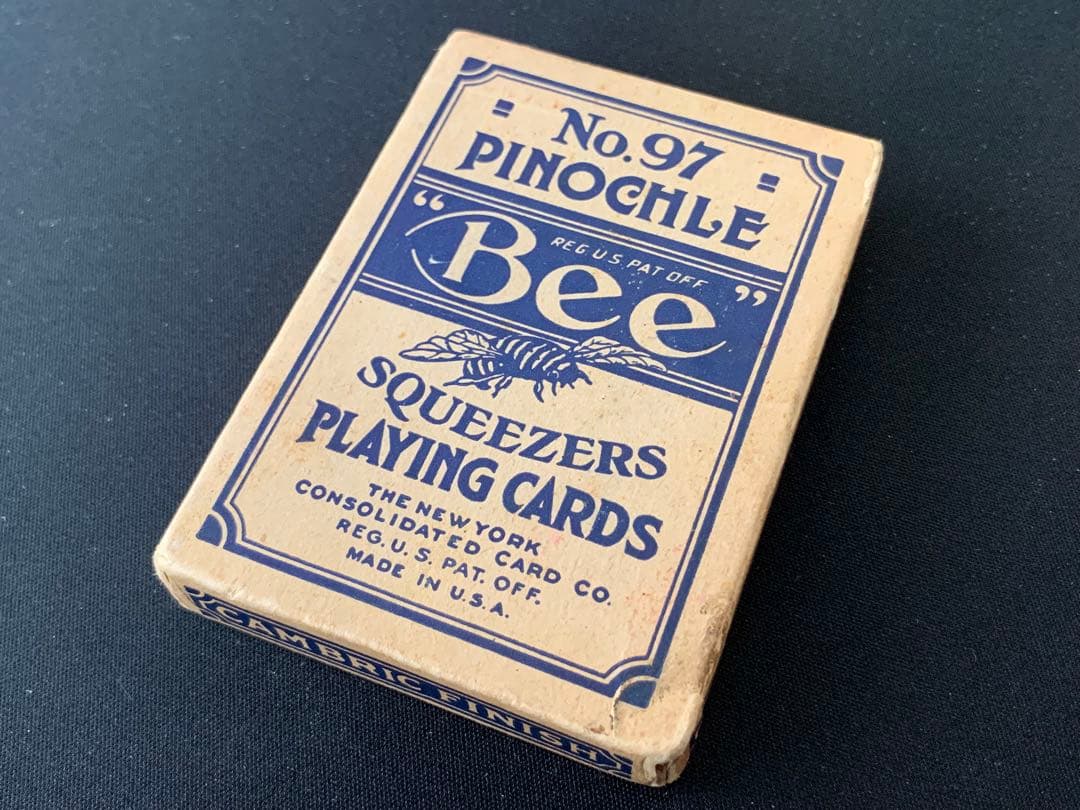 新品未開封 Bee No.97 Pinochle オールドデック