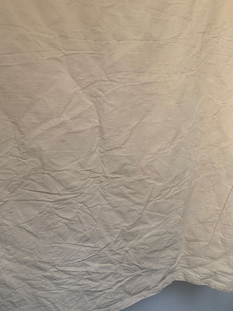 希少 フランスアンティーク 未漂白リネンシーツ 大判一枚布3x2m 熱湯洗濯済