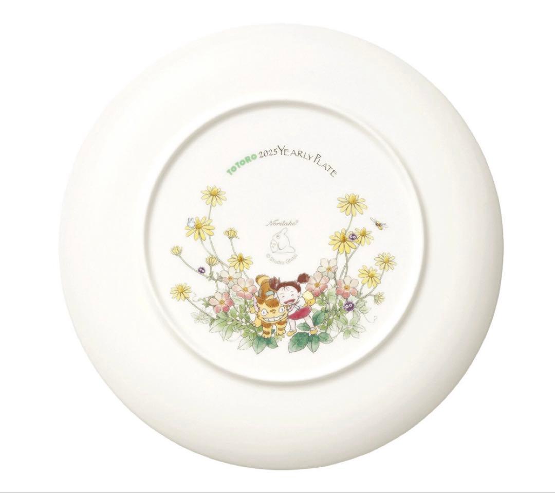 となりのトトロ　イヤリープレート　2025年版　ノリタケ　ジブリ
