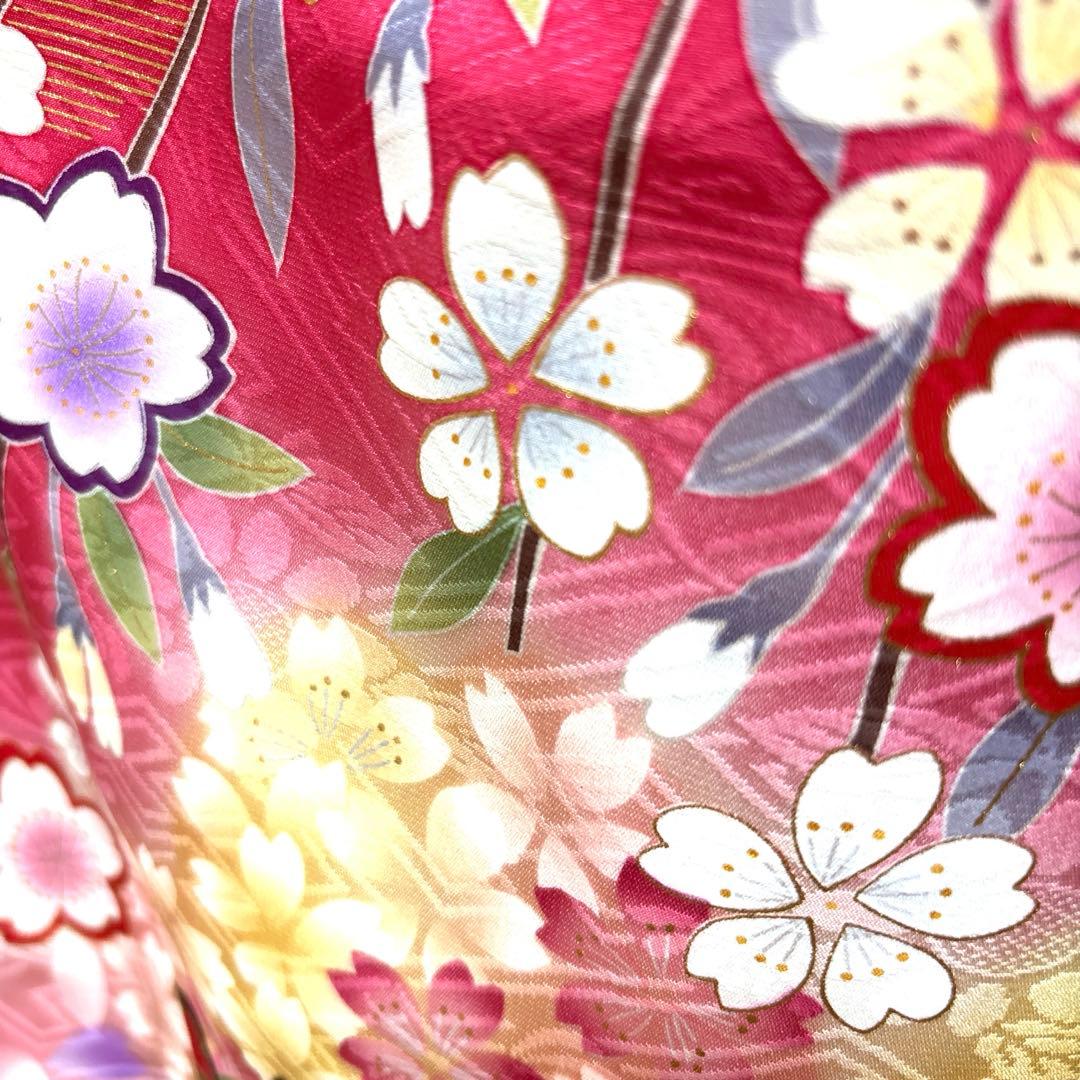 七五三　正絹　着物、長襦袢　7歳