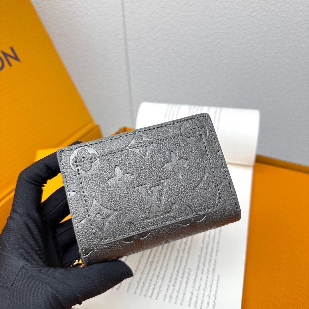 Louis Vuitton ブラック 二つ折り財布