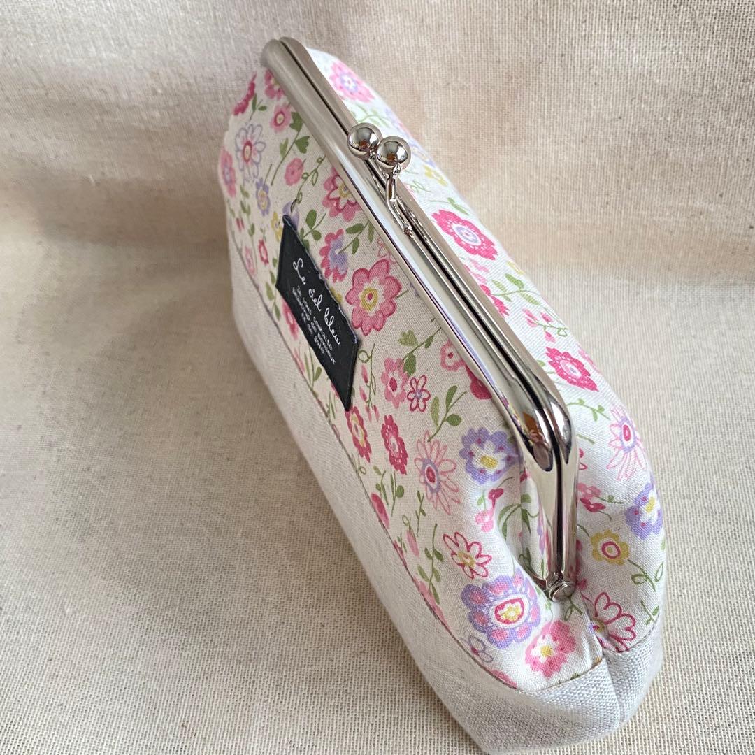 Love8118 がま口財布　がま口ポーチ　メイクポーチ　ハンドメイド