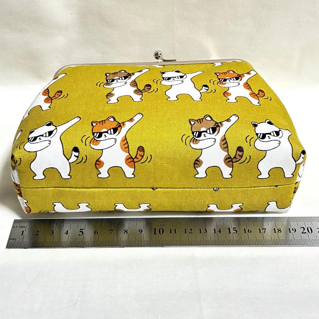 Love8118 がま口財布　がま口ポーチ　メイクポーチ　ハンドメイド