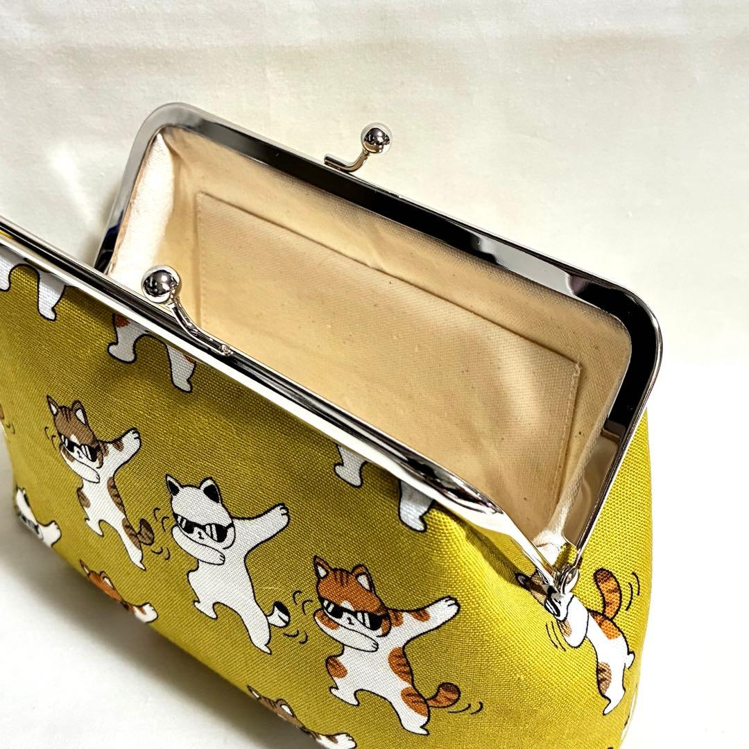 Love8118 がま口財布　がま口ポーチ　メイクポーチ　ハンドメイド