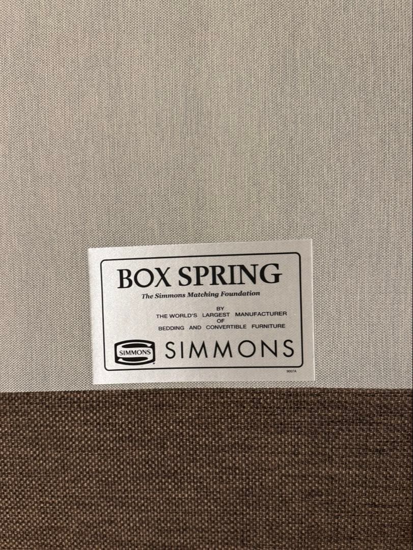 高級 シモンズ セミダブルマットレス プレミアム エグゼクティブ フレームセット