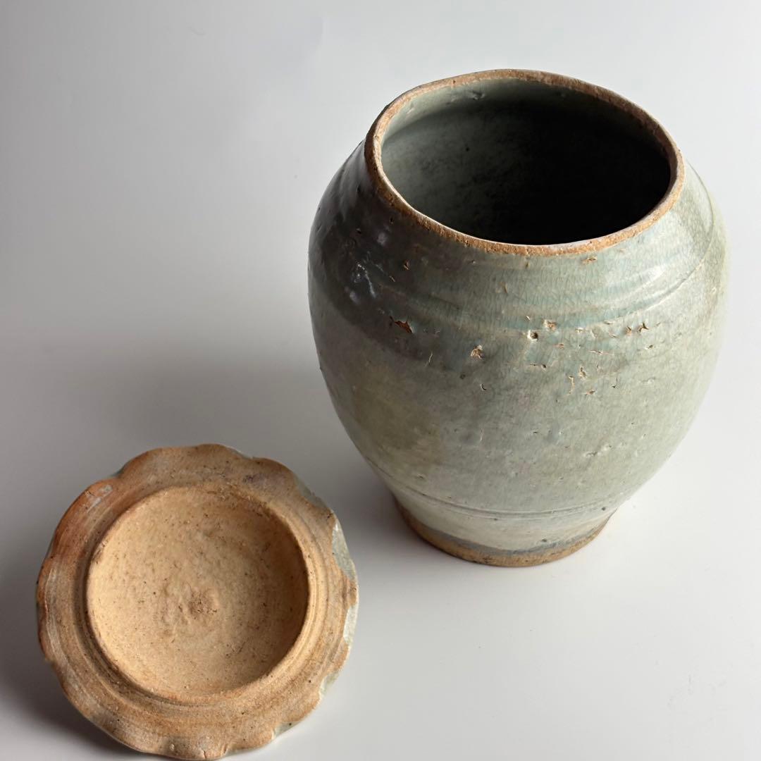 宋胡録 水指 茶道具 壷