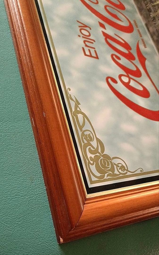 コカ・コーラ　パブミラー　鏡　63✖️38.5
