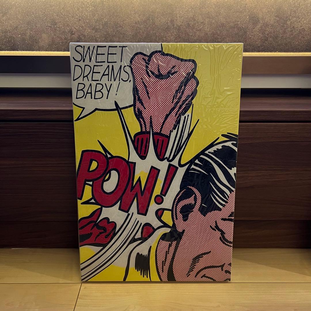 【ビンテージ品】大判　ポップアートパネル　4枚セット　32.5cm×49.5cm