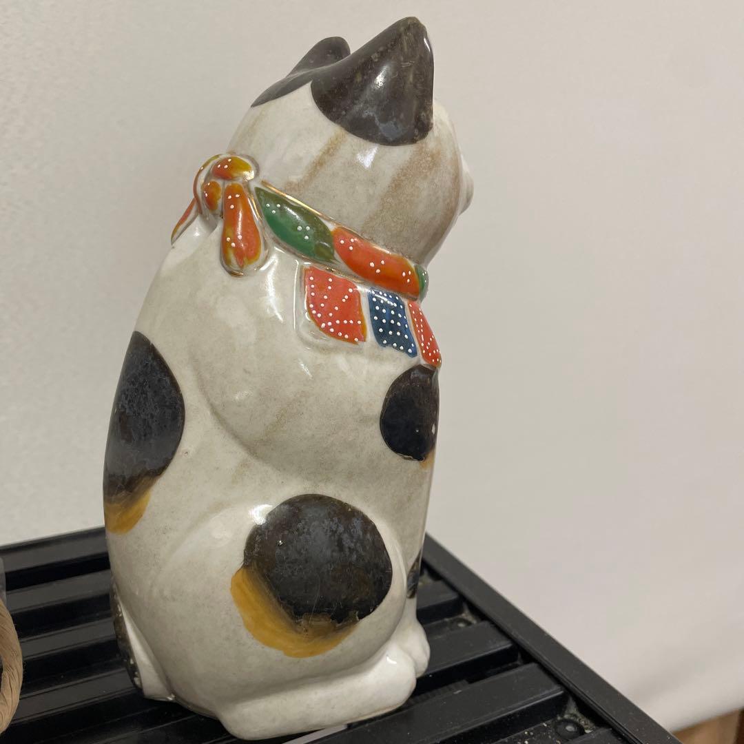 招き猫#招福#古瀬戸#アンティーク