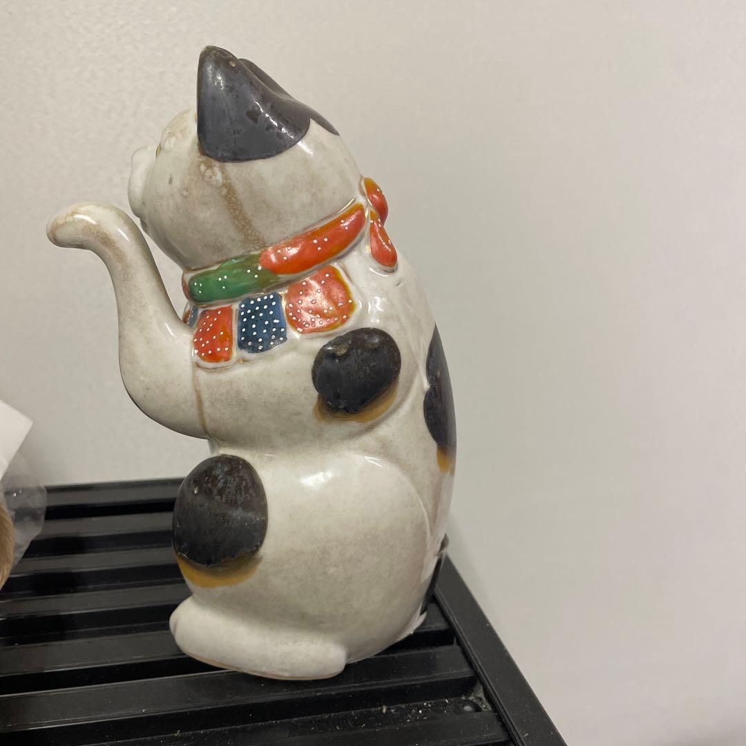 招き猫#招福#古瀬戸#アンティーク