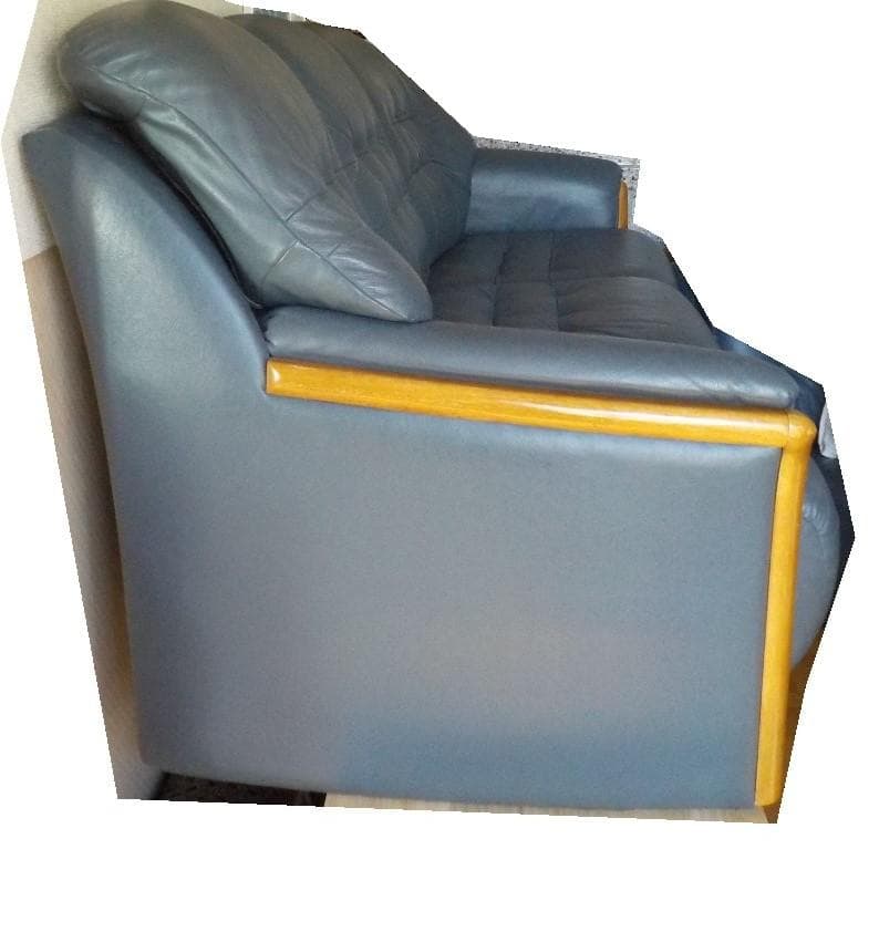 レザー　コーナーソファセット　五人掛け①