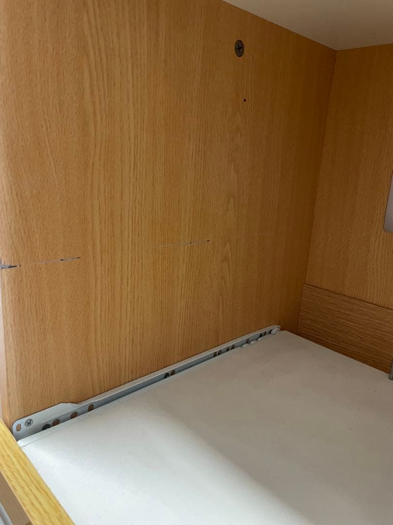 ライトブラウン✖︎ホワイト レンジ台 送料込み