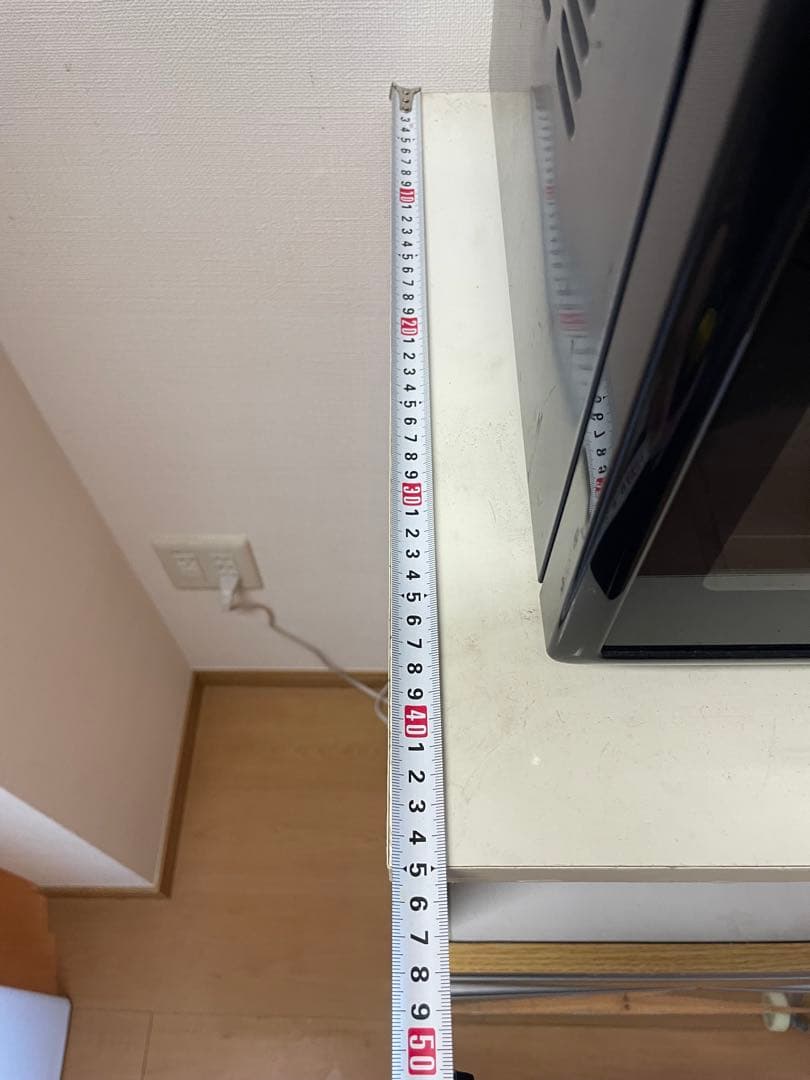 ライトブラウン✖︎ホワイト レンジ台 送料込み