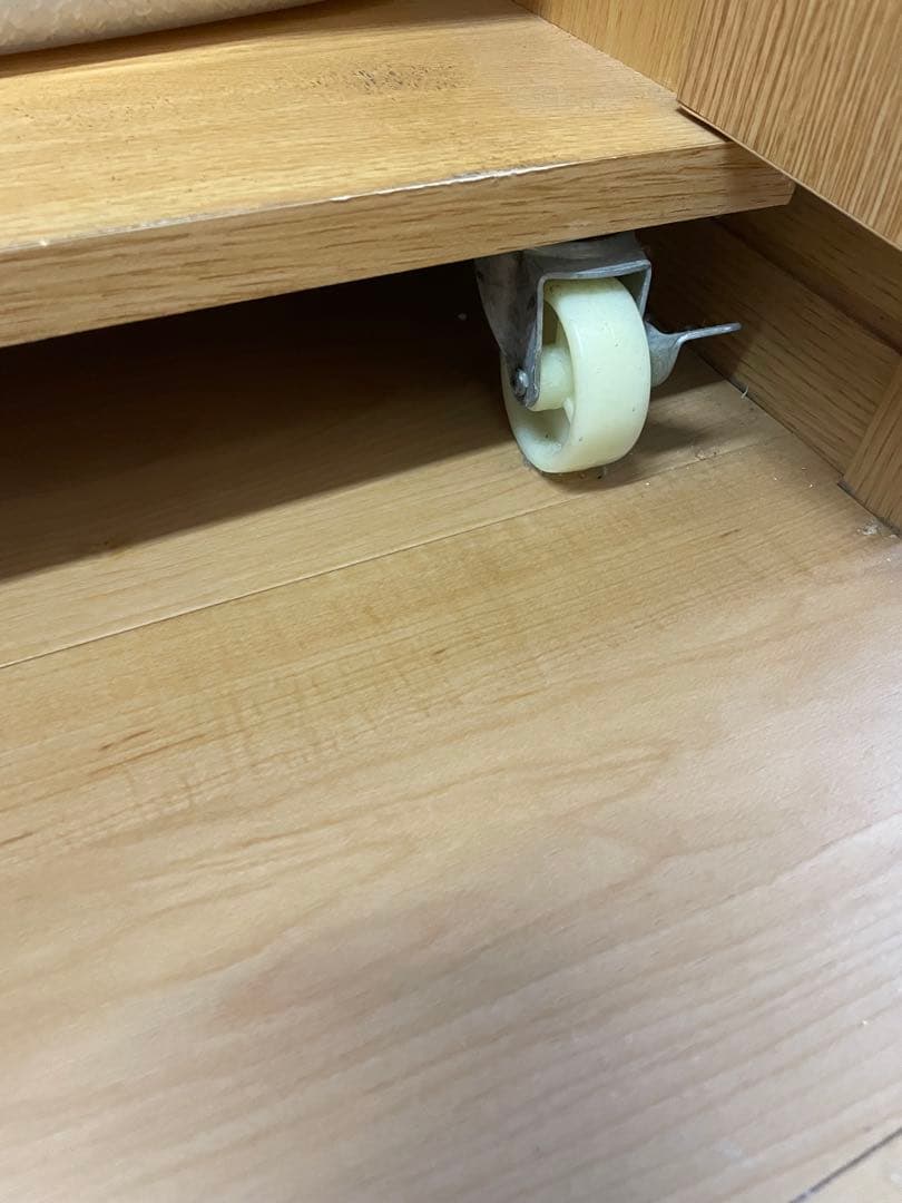 ライトブラウン✖︎ホワイト レンジ台 送料込み