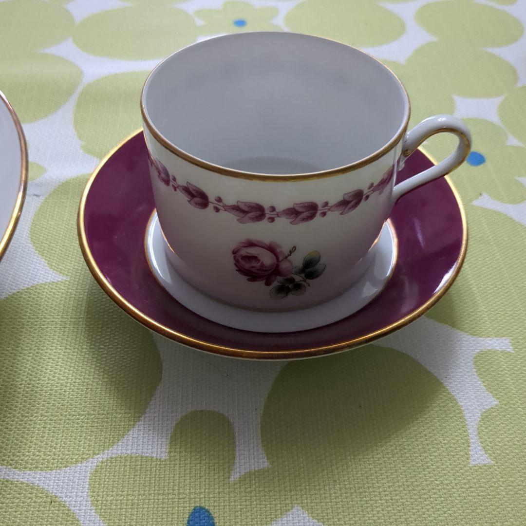 リチャードジノリ インペロカメリア カップ＆ソーサー、プレートセット