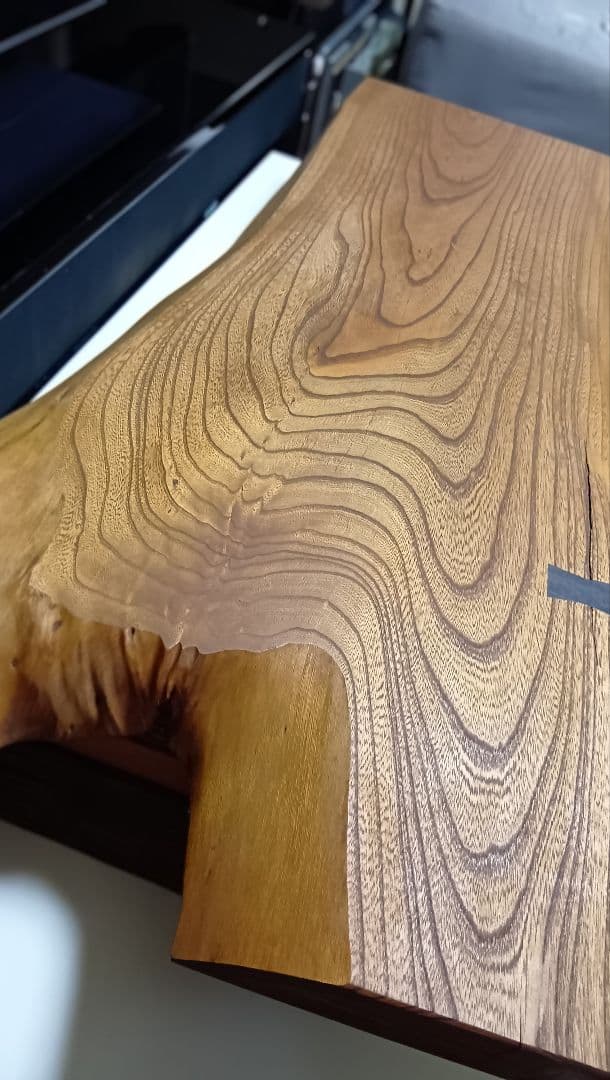 てんどう　様売約済　欅　一枚板　総無垢材　ウォールナット　蝶契り　ローテーブル