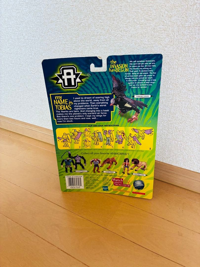 【希少】トランスフォーマー トバイアス / ホーク ANIMORPHS 開封品