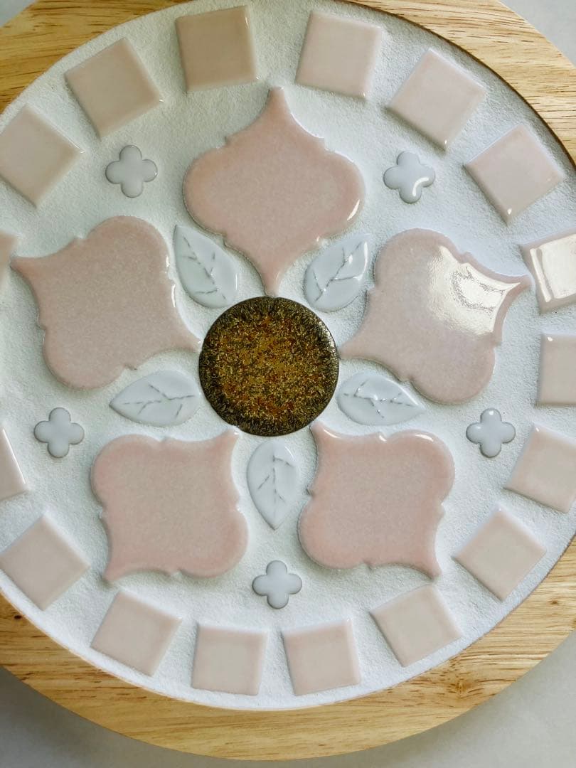 ❁⃘flowerタイルトレー《fleur noble フルール ノーブル》