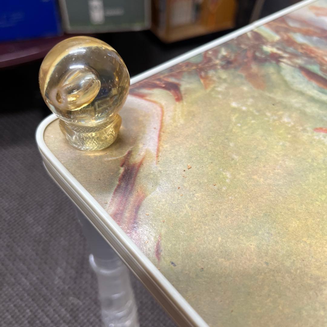 昭和レトロ　大理石柄　ヴィンテージラック　3段棚 多用途に♪