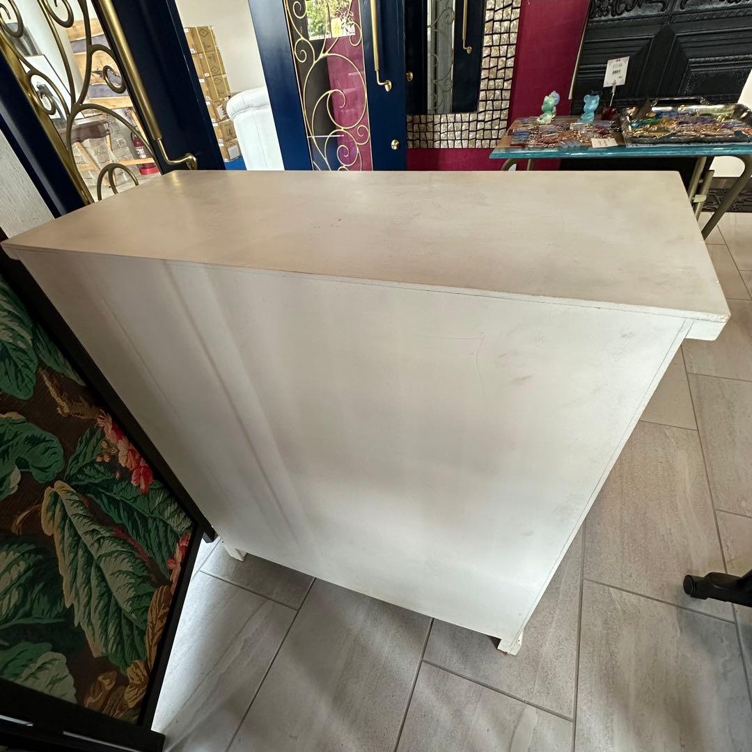 【引き取りお値引き】木製チェスト　ボックス引き出し収納　フレンチシック　シャビー