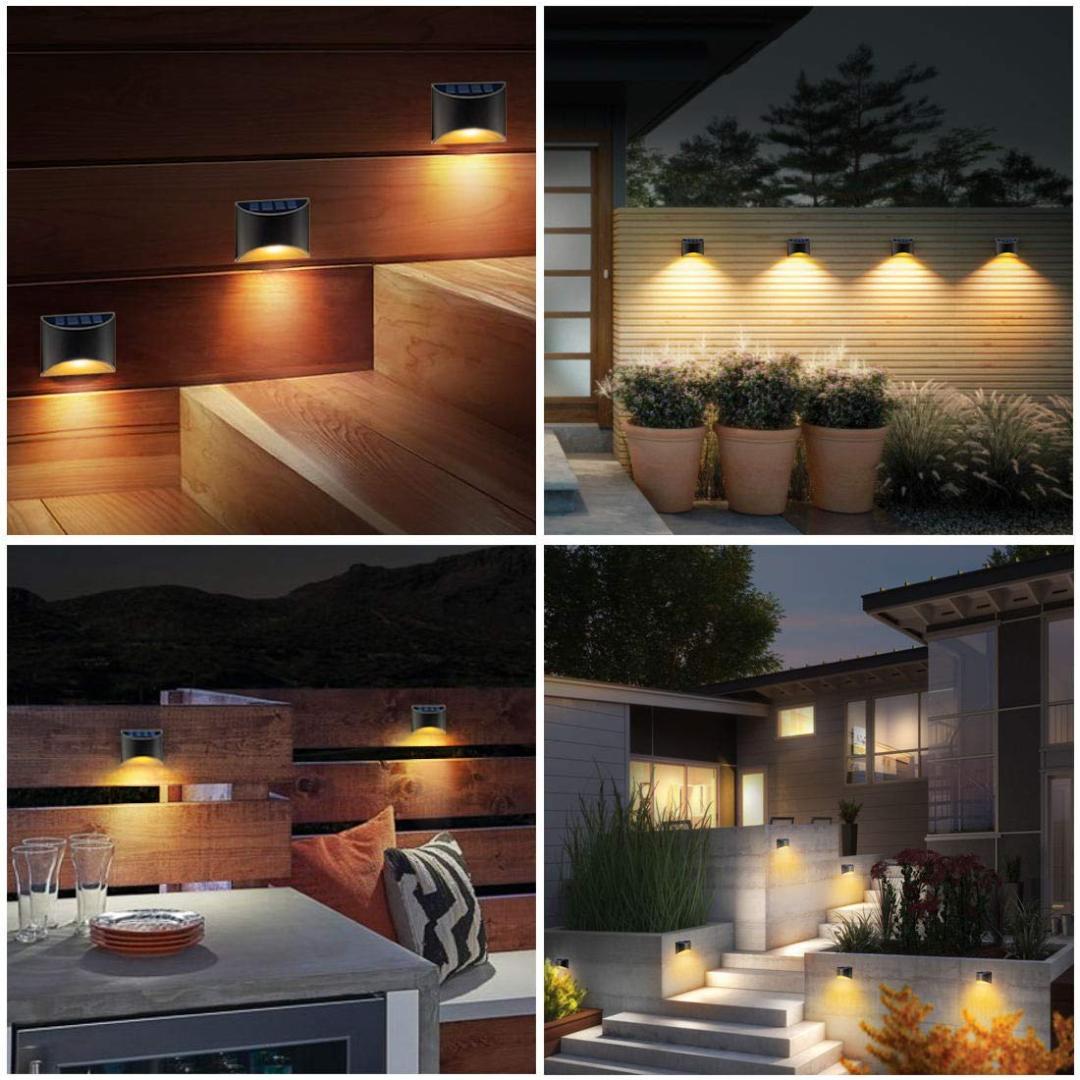 屋外用LEDソーラーライト エコなのにおしゃれ あたたかい暖色系