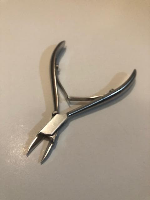 皮膚・爪 小型傾斜刃ニッパ　2293　11.5cm　ニッパー爪切り