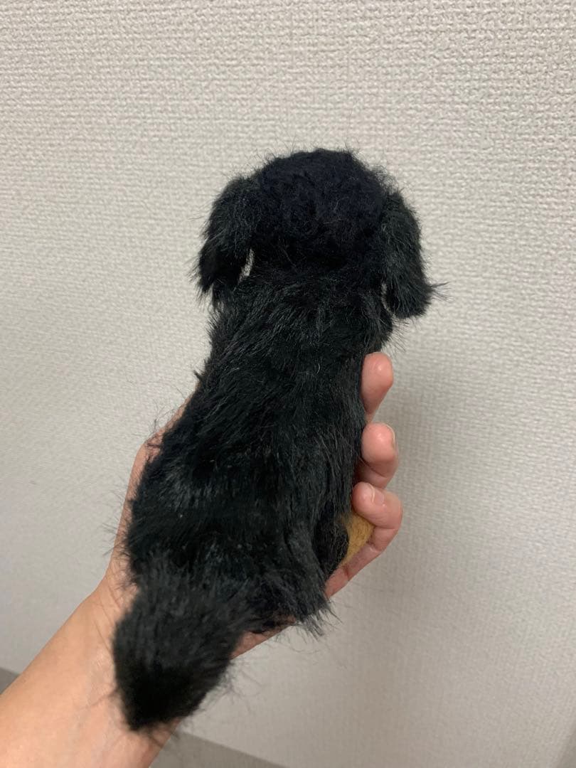 えー　　　羊毛フェルト ダックスフンド ぬいぐるみ