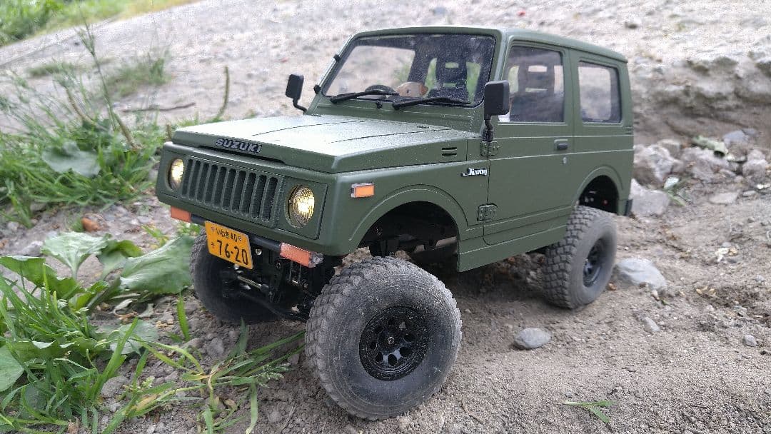 WPLC74ジムニー中古車ベース製作の販売。走るために必要なものしか付きません。