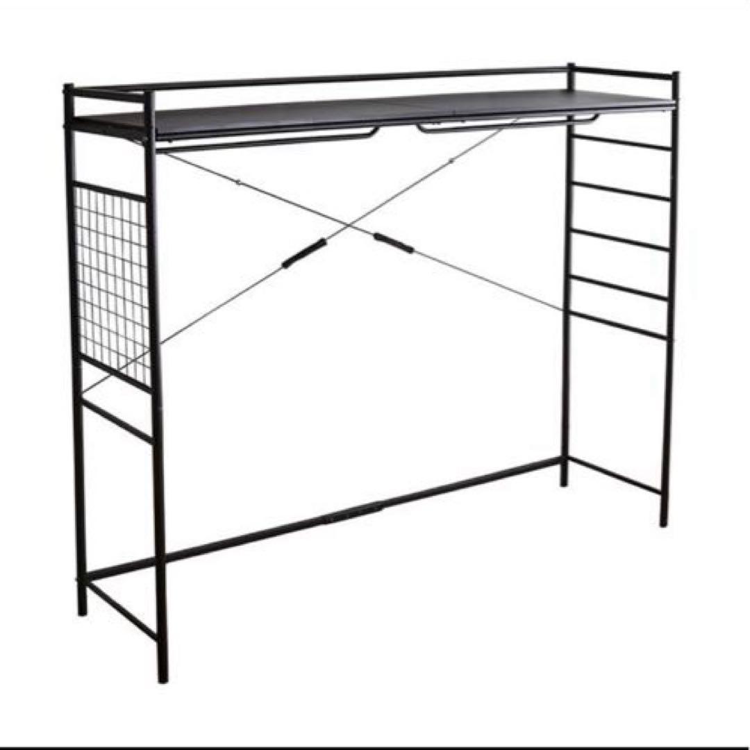 【東京引き取りのみ】ハンガーシェルフ　スパジオーソ　ベッド収納　ベッド上収納