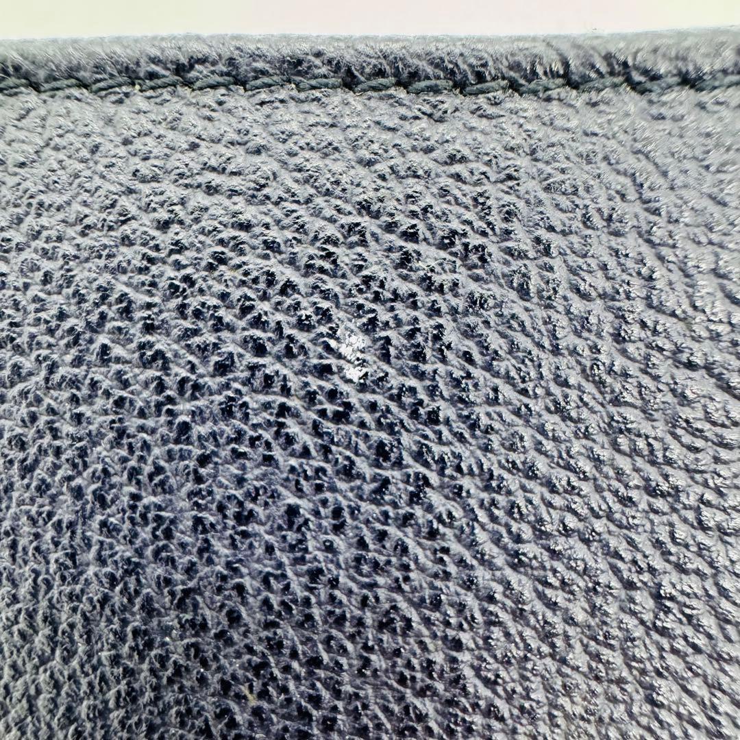 ✨GUCCI✨グッチ✨レザー✨ネイビー✨バンブー✨長財布✨