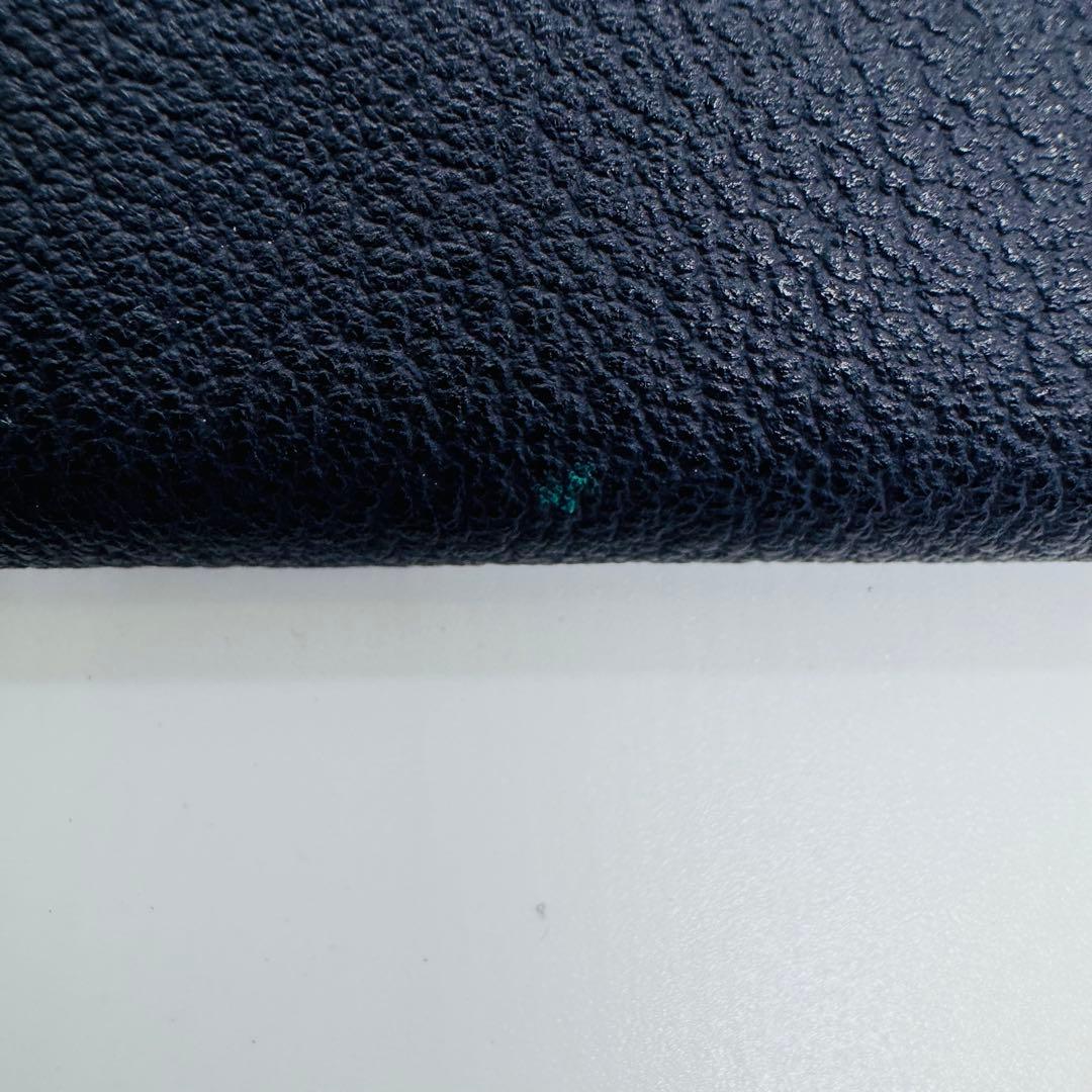 ✨GUCCI✨グッチ✨レザー✨ネイビー✨バンブー✨長財布✨