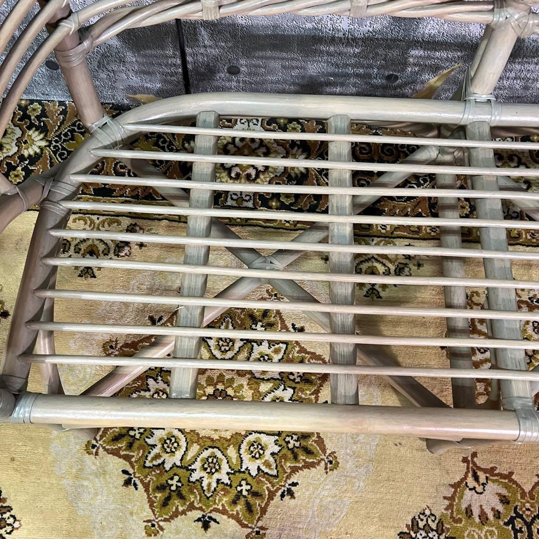 ꧁カサブランカ꧂ CASABLANCA 2人掛けソファ 2Pソファ ラタン 籐