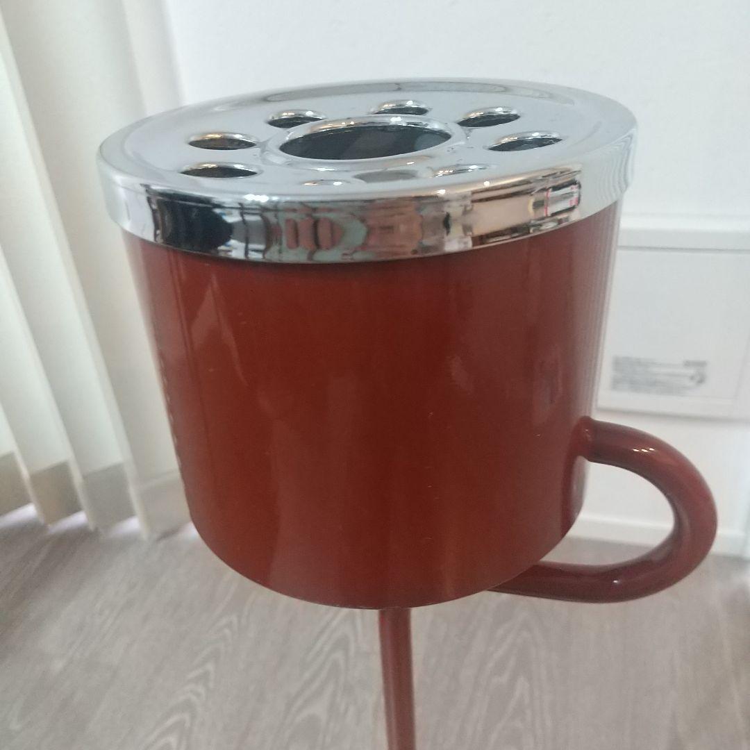 【アンティーク】スタンド灰皿 昭和レトロ 鉄製