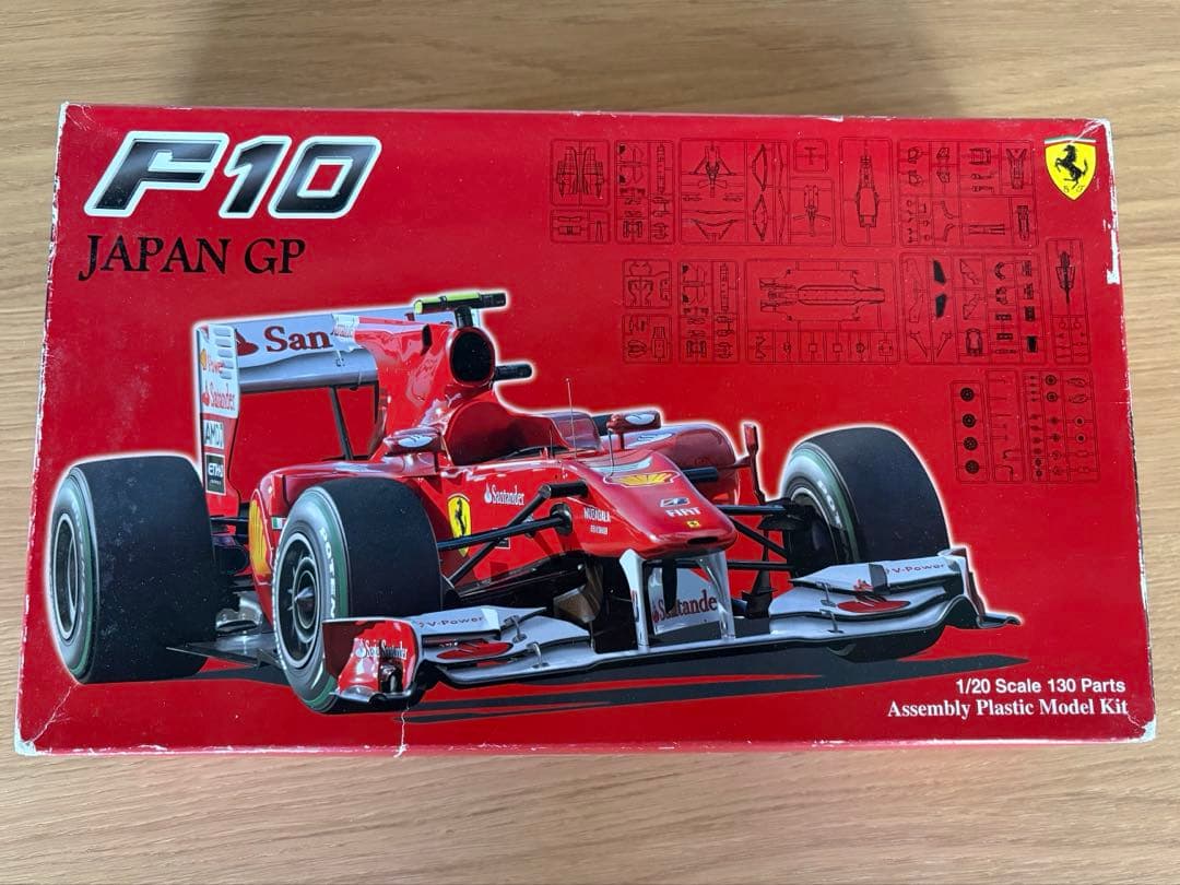 フジミ 1/20 フェラーリ F10 FERRARI FUJIMI 未組立 - メルカリ
