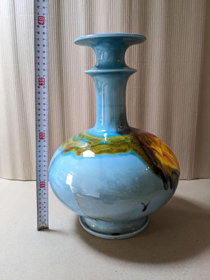 希少】 フッチェンロイター ドイツ製 ヴィンテージ 花瓶 マーブル