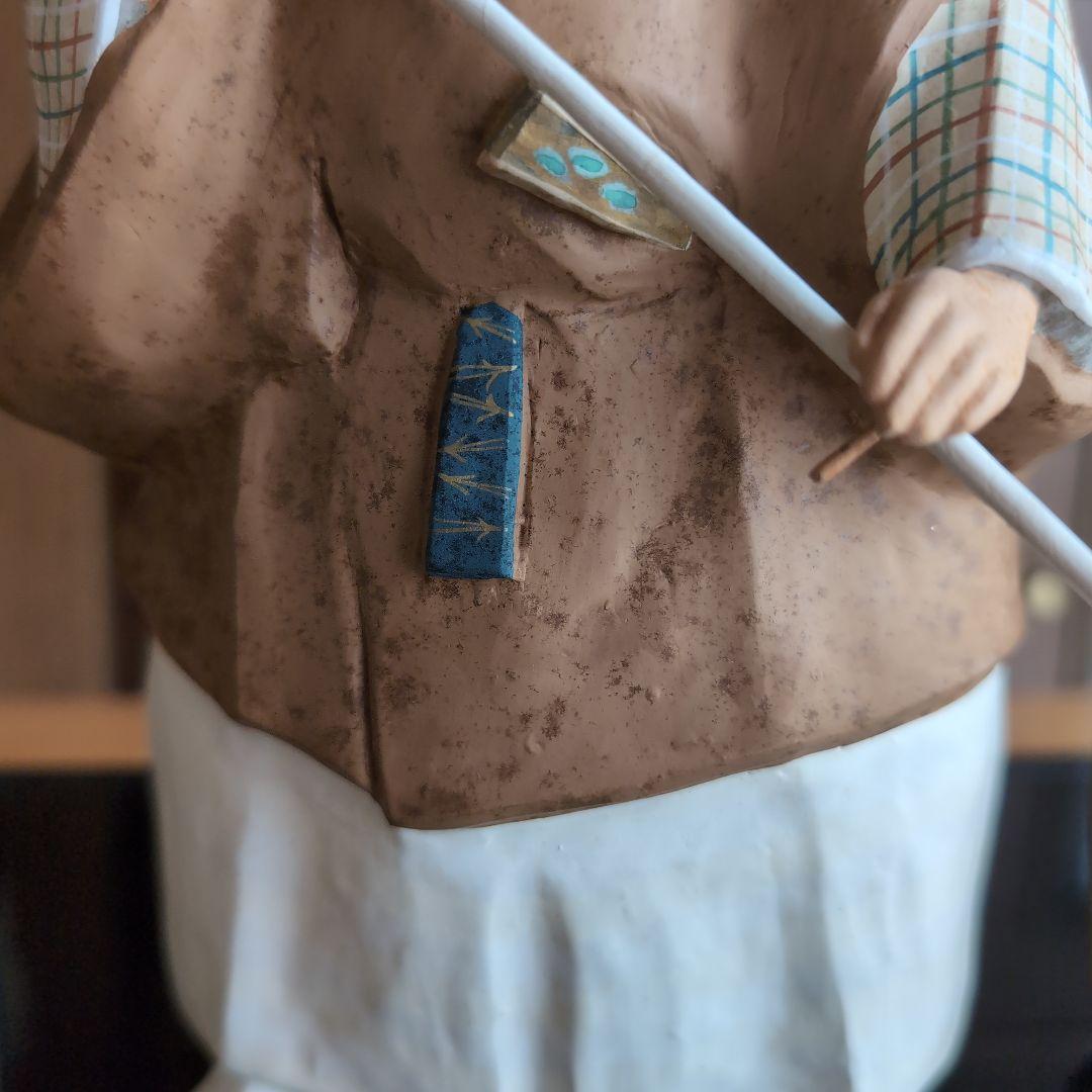 小島与一作 高砂 夫婦人形 伝説の人形師 県無形文化財 コレクター