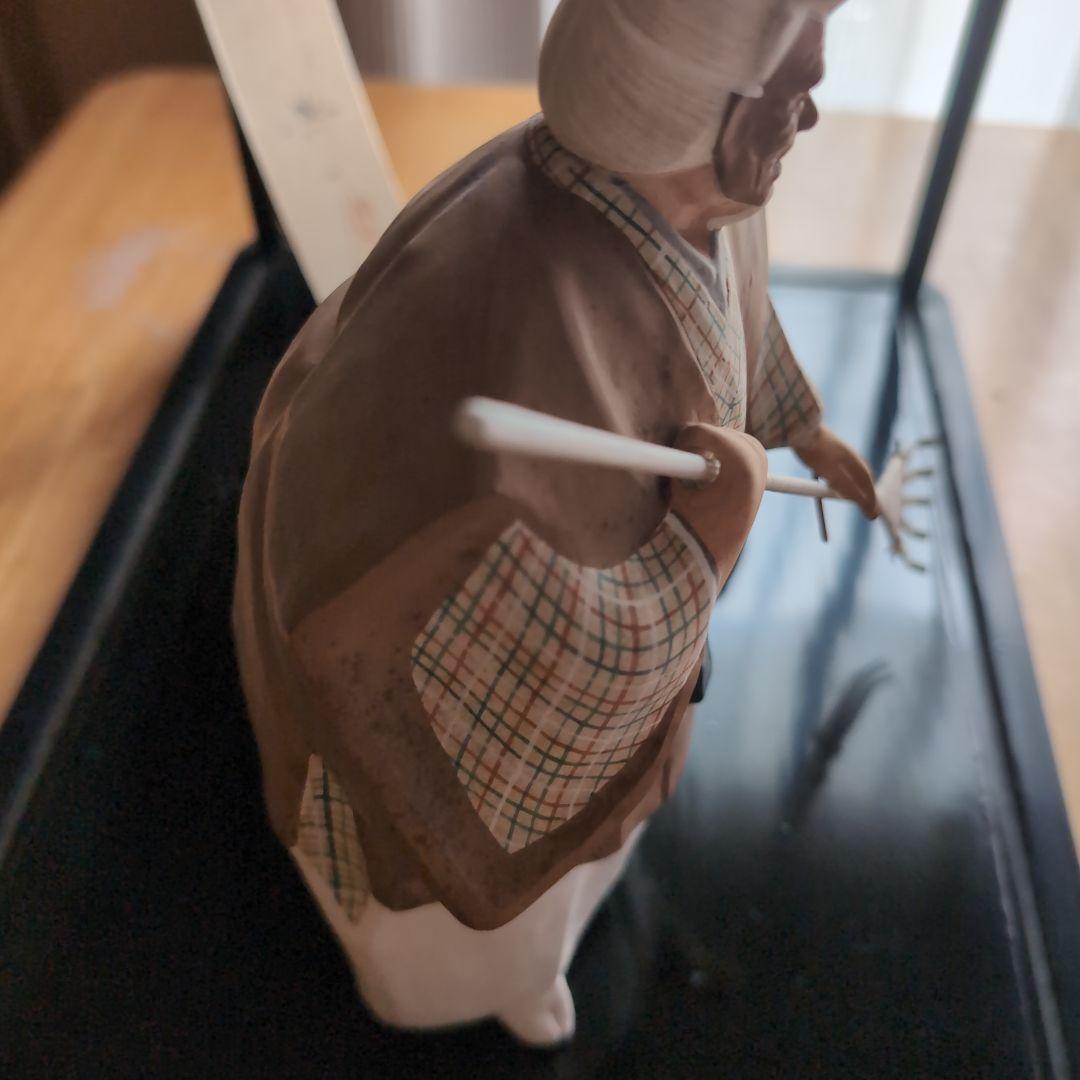 小島与一作 高砂 夫婦人形 伝説の人形師 県無形文化財 コレクター