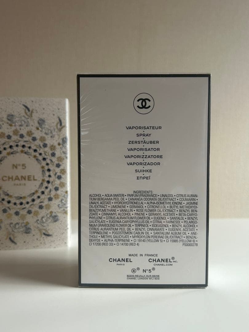 シャネル №5 ギフト　ホリデーコレクション　100ml