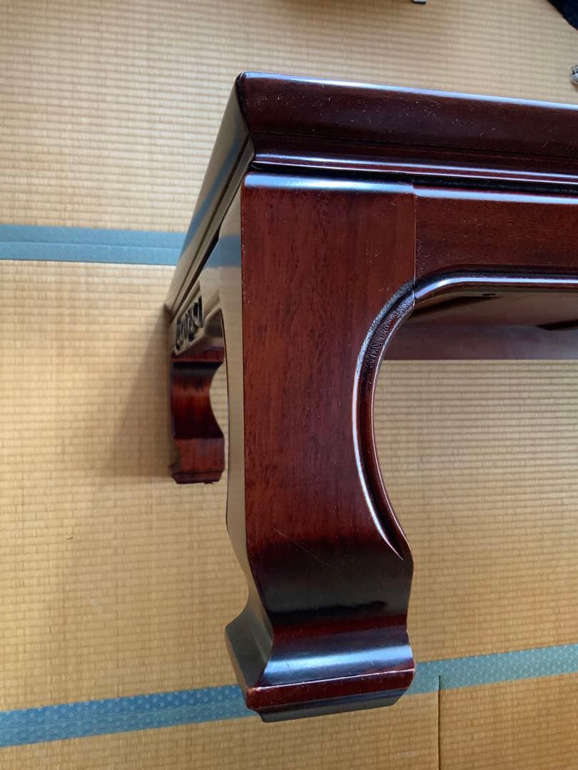 木製座卓 ダークブラウン 長方形