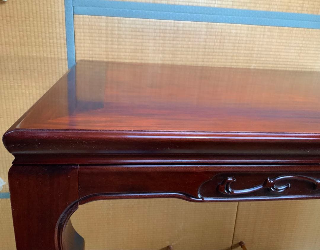 木製座卓 ダークブラウン 長方形