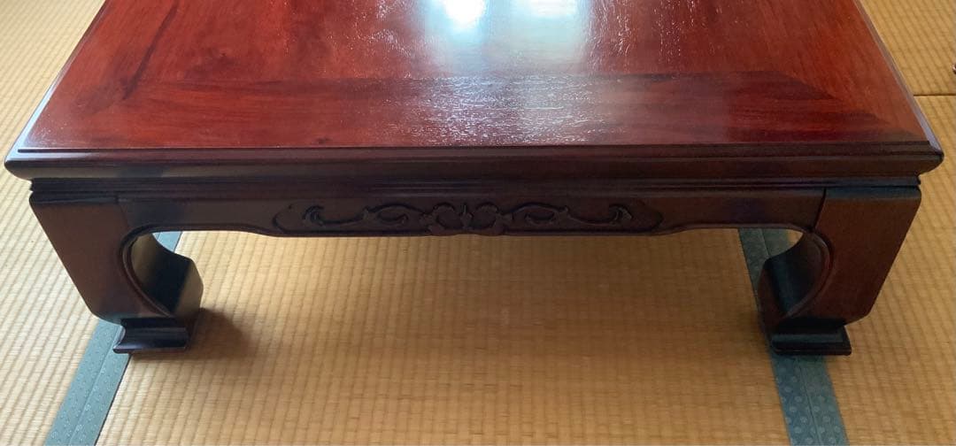 木製座卓 ダークブラウン 長方形