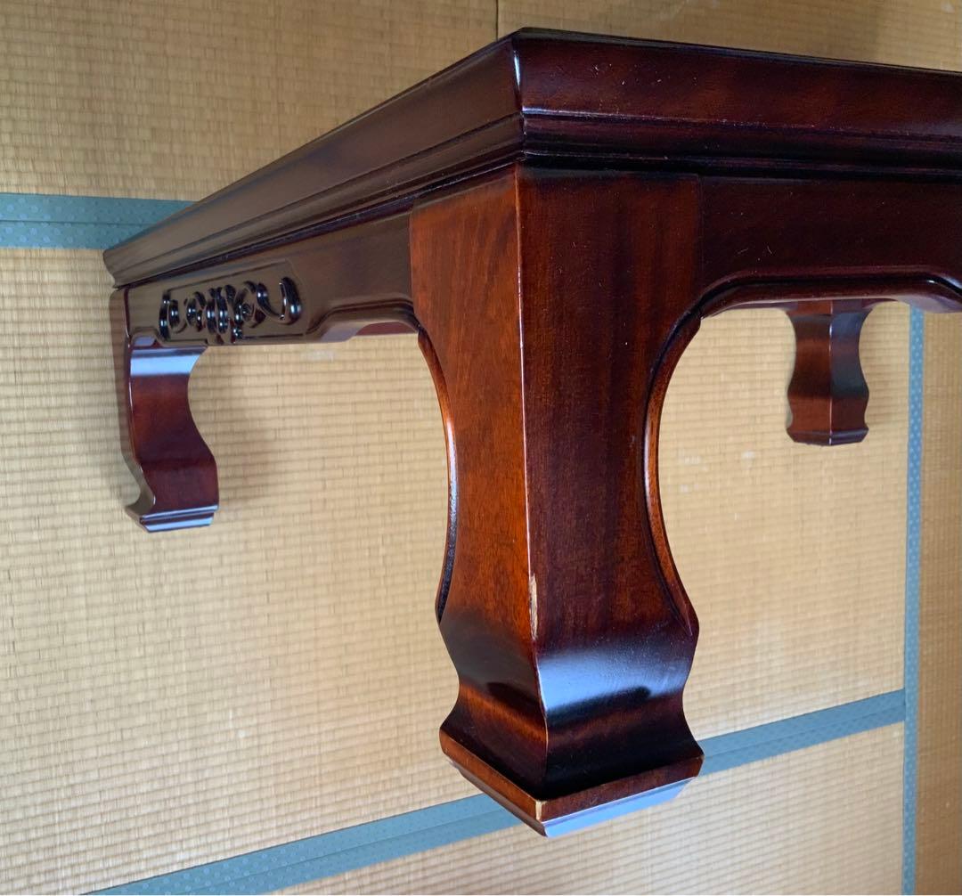 木製座卓 ダークブラウン 長方形