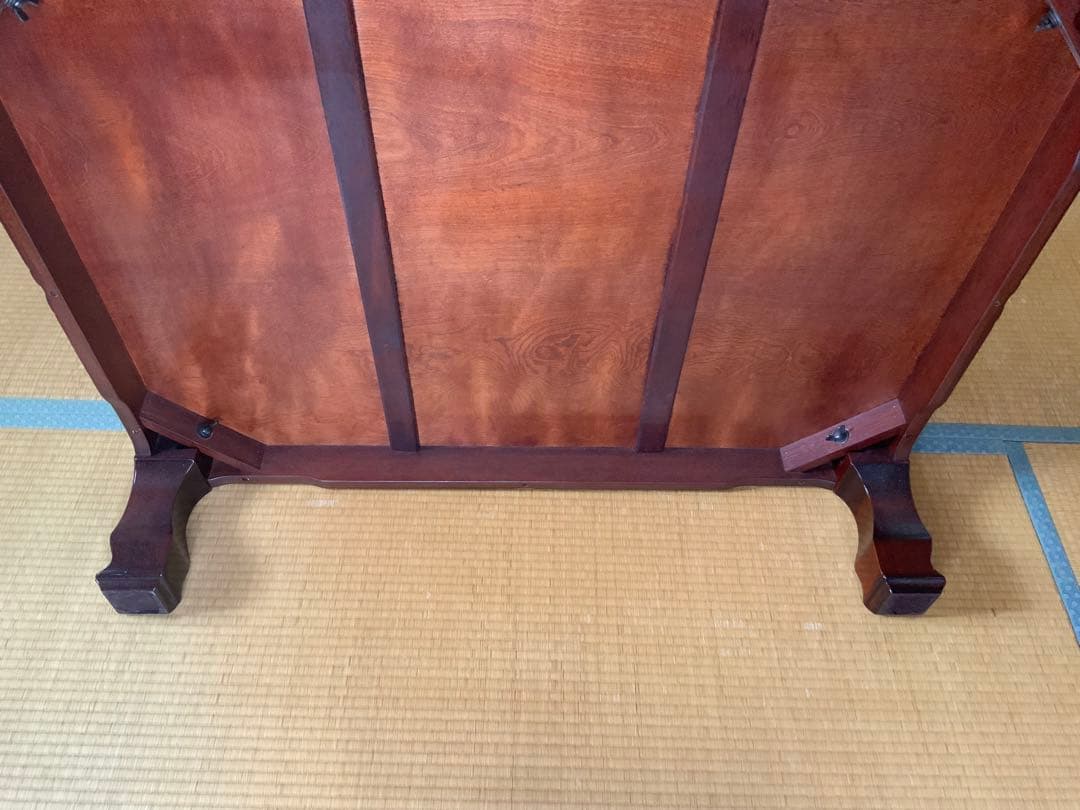 木製座卓 ダークブラウン 長方形