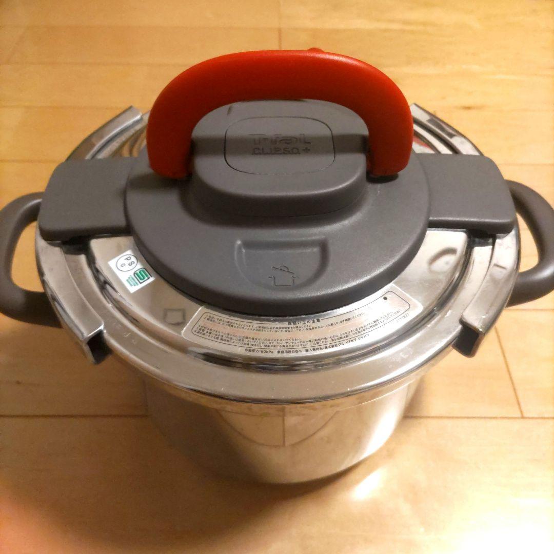 T-falティファール圧力鍋クリプソアーチ6L 取扱説明書＆レシピ本2冊
