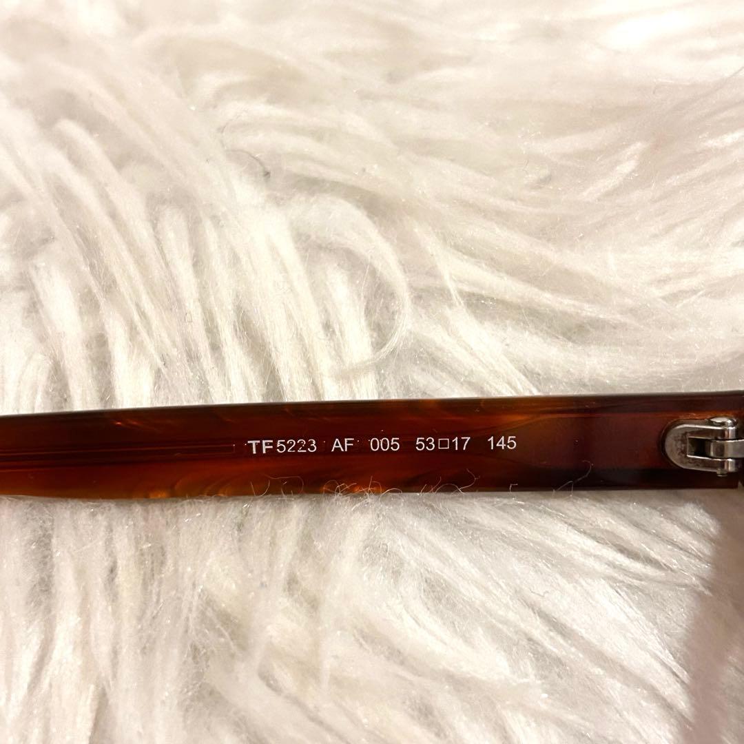 トムフォード TF 5223 伊達メガネ ブラック/べっこう