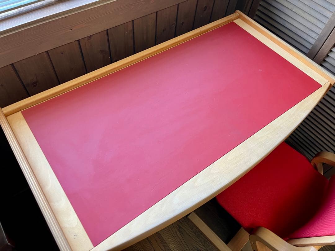 Formio 学習机セット（赤）