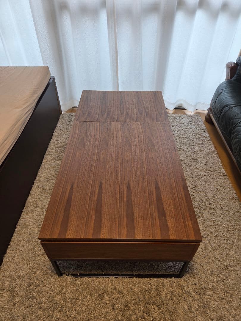 ニトリ昇降センターテーブル(ヒバリ 120 MBR)